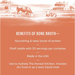 The Honest Kitchen Daily Boosters Instant Bone Broth for Dogs & Cats, .12 oz - Mutts & Co.