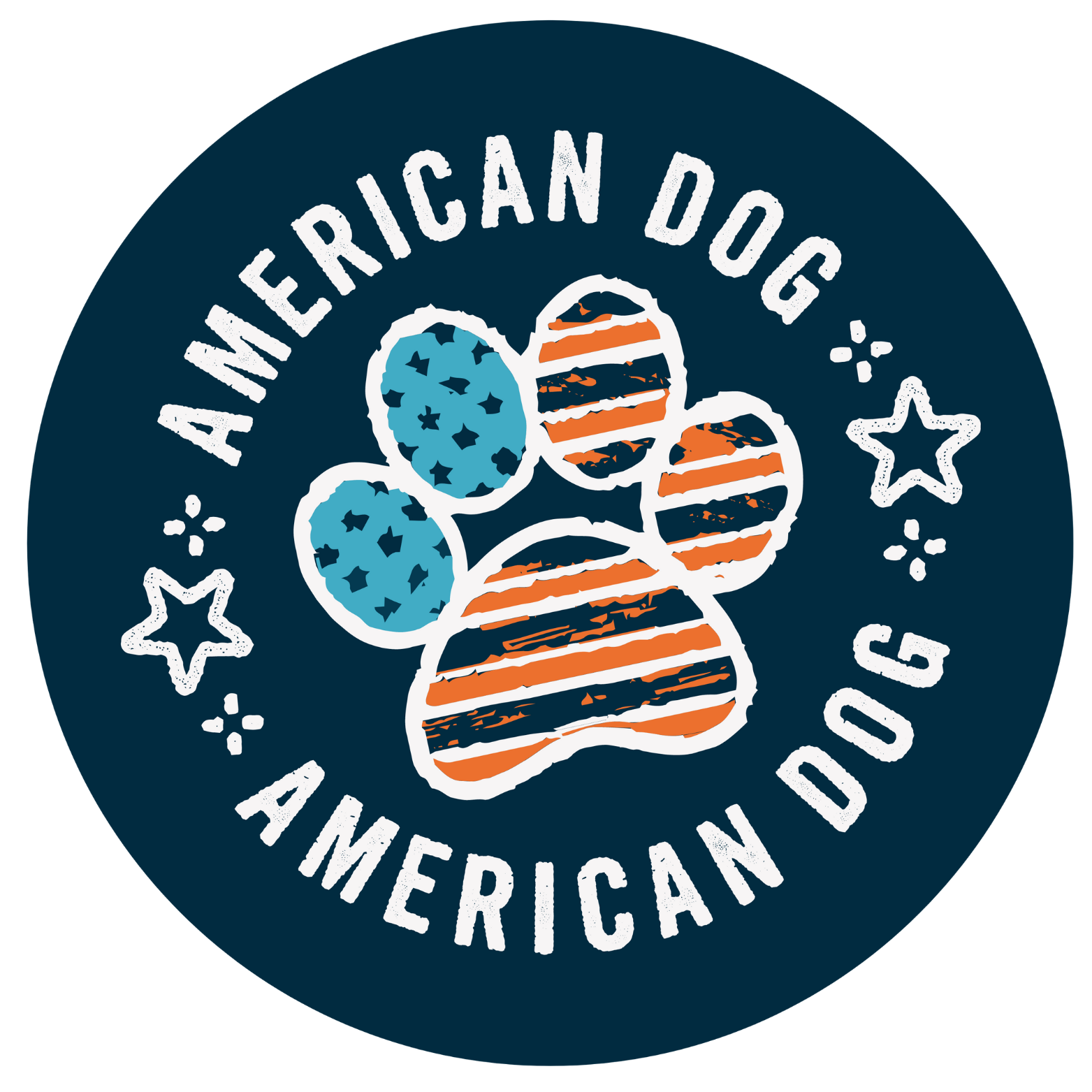 The Pet Foundry American Dog Vinyl Sticker