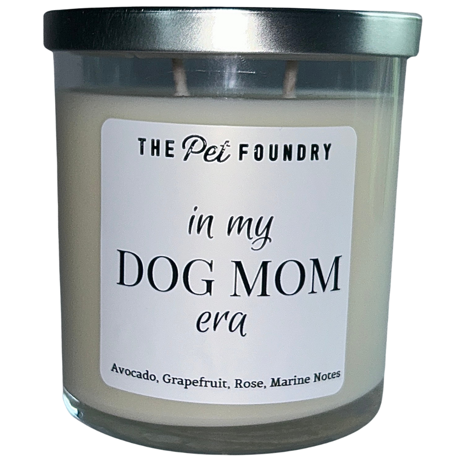 The Pet Foundry Double Wick Soy Candle Avocado and Sea Salt 12 oz