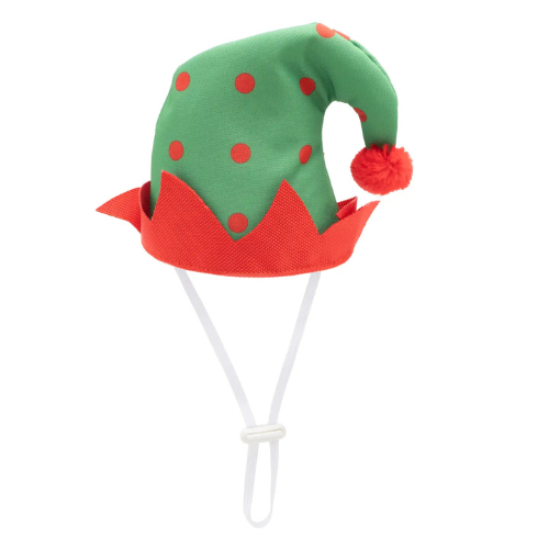 The Worthy Dog Elf Party Hat Dog Accessory