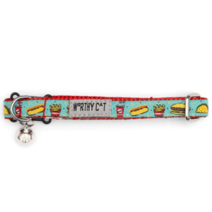The Worthy Dog Food Fest Cat Collar - Mutts & Co.