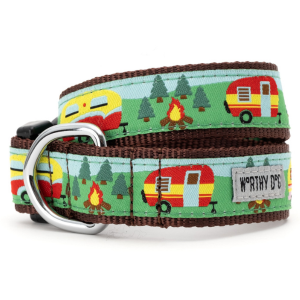 The Worthy Dog Happy Camper Dog Collar - Mutts & Co.