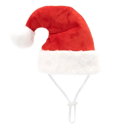 The Worthy Dog Ho Ho Ho Party Hat Dog Accessory