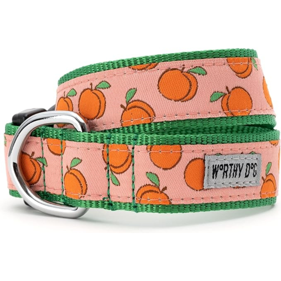 The Worthy Dog Peachy Keen Dog Collar