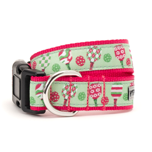 The Worthy Dog Pickleball Pink Dog Collar