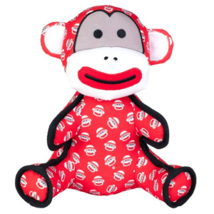 The Worthy Dog Sock Monkey Dog Toy - Mutts & Co.