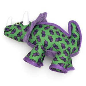 The Worthy Dog Triceratops Dog Toy