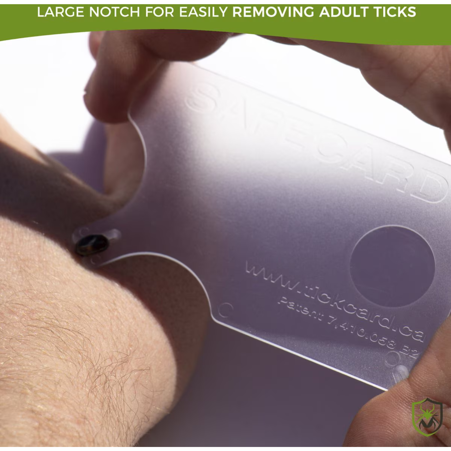 TickCheck Wallet Sized Tick Removal Card