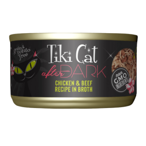 Tiki Cat After Dark Chicken & Beef Canned Cat Food - Mutts & Co.