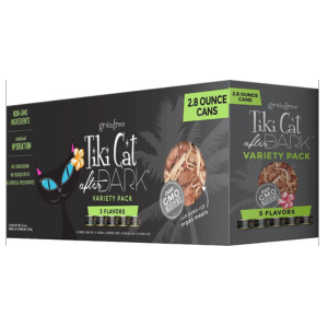 Tiki Cat Dark Cat Food Cans Variety Pack - Mutts & Co.
