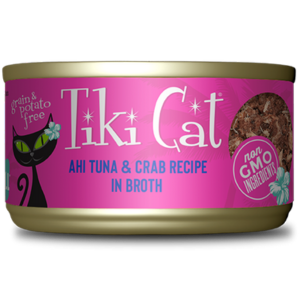 Tiki Cat Hana Grill Ahi Tuna & Crab Canned Cat Food - Mutts & Co.