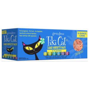 Tiki Cat Luau Cat Food Cans 6 oz 8 count, Variety Pack - Mutts & Co.