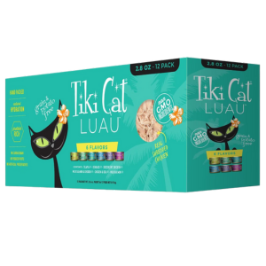 Tiki Cat Luau Emma Cat Food Cans 2.8 oz 12 count, Variety Pack - Mutts & Co.