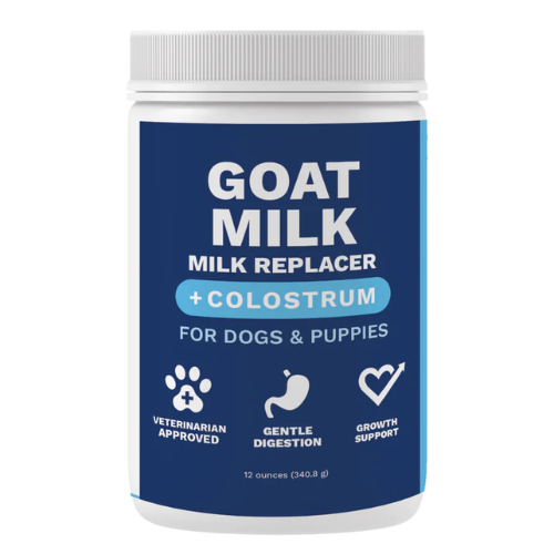 Under The Weather Goat Milk Replacer with Colostrum Powder for Puppies 12oz