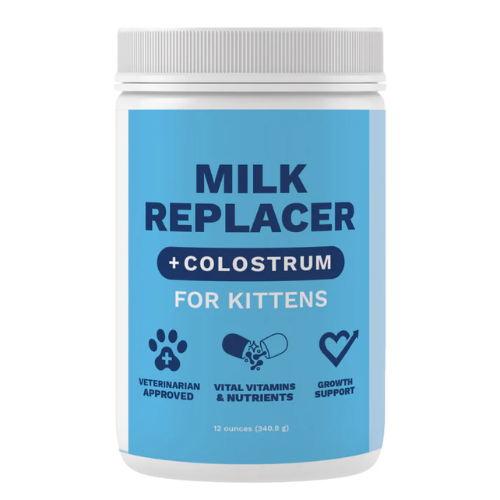Under The Weather Milk Replacer with Colostrum Powder for Kittens 12oz
