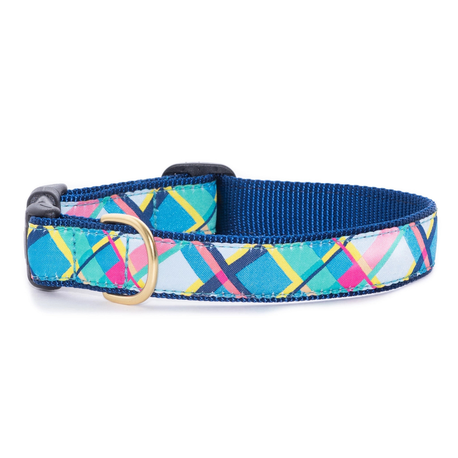 Up Country Best In Plaid Dog Collar