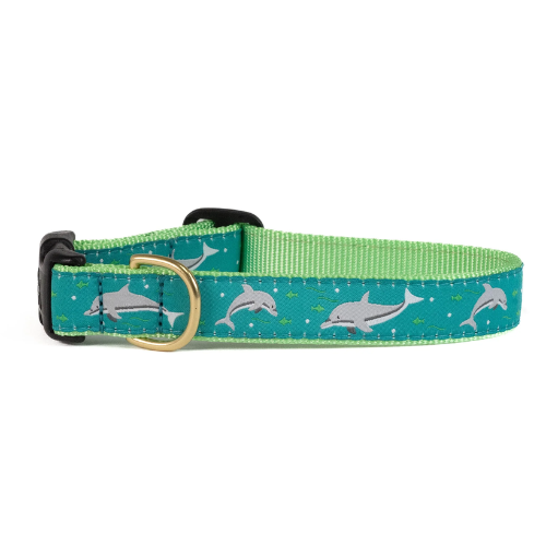 Up Country Dolphin Dog Collar