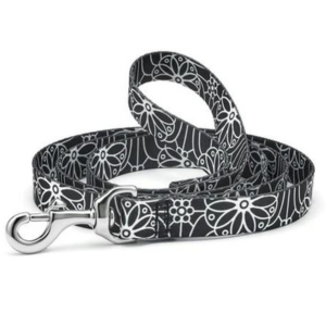 Up Country Mehndi Printed Dog Lead 5 Foot - 1" Wide - Mutts & Co.