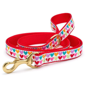 Up Country Pop Hearts Dog Lead - Mutts & Co.