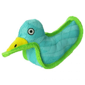 VIP Duraforce Duck Tiger Blue & Green Dog Toy - Mutts & Co.