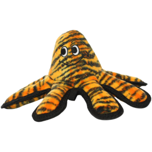 VIP Tuffy's Mega Octopus Tiger Print Dog Toy - Mutts & Co.