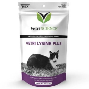 VetriScience Lysine & Immune Support Supplement for Cats 90 ct - Mutts & Co.