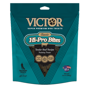 Victor Classic Hi-Pro Bites Tender Beef Recipe Training Treats For Dogs