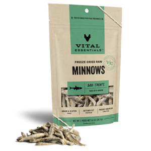 Vital Essentials Freeze-Dried Minnows Dog Treats 1oz - Mutts & Co.