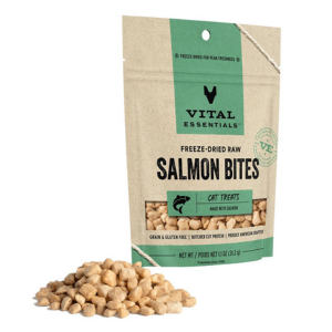 Vital Essentials Freeze-Dried Salmon Cat Treats 1oz - Mutts & Co.