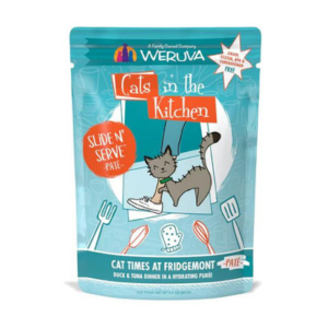Weruva Cats in the Kitchen Pate's Cat Times at Fridgemont Duck & Tuna Recipe Cat Food Pouches 3oz - Mutts & Co.