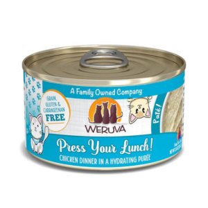 Weruva Classics Pate's Press Your Lunch Chicken Recipe in Hydrating Puree Canned Cat Food - Mutts & Co.