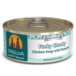 Weruva Funky Chunky Chicken Soup with Pumpkin Canned Dog Food - Mutts & Co.
