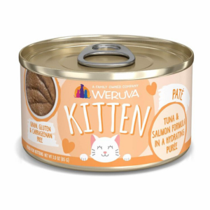 Weruva Kitten Tuna & Salmon Puree Recipe Canned Cat Food - Mutts & Co.