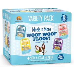 Weruva Meals N More Woof Woof Floof Variety Pack Dog Food 10 pack