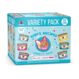 Weruva Rudi's Recipes Variety Pack Cat Food Pouches - Mutts & Co.