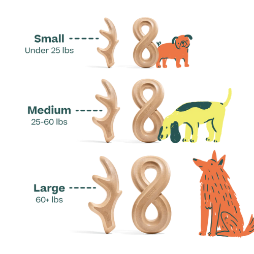 Woof Pet HonestChew, Antler Dog Chew