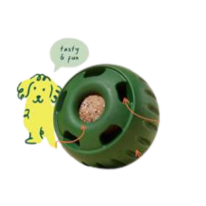Woof Pet Pupsicle Green Dog Toy