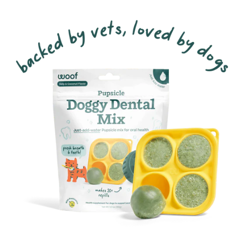 Woof Pet Treat Mix Dental Refills Dog Treat 5.5 oz