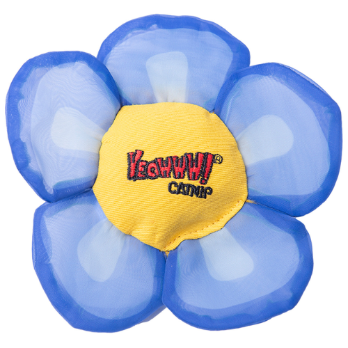 Yeowww! Daisy Flower Tops Catnip Cat Toy Single