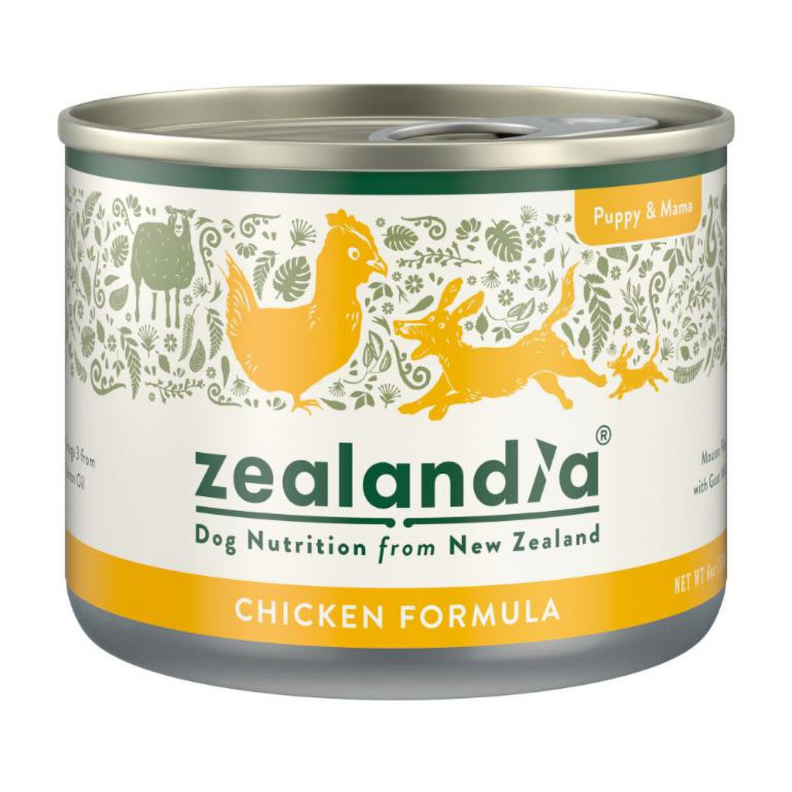 Zealandia Grain-Free Puppy Chicken Formula Mousse Pate Canned Dog Food, 6 oz