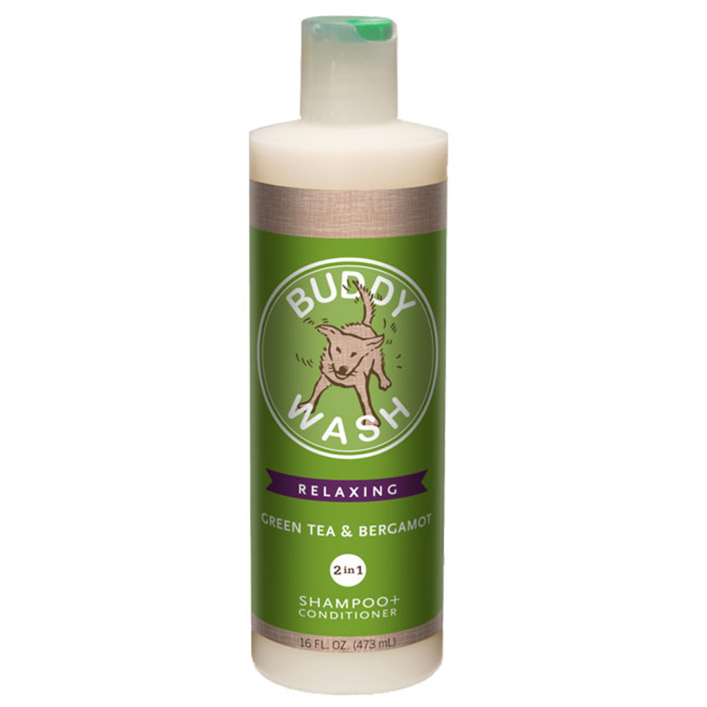 Cloud Star Buddy Wash Relaxing Green Tea & Bergamot Dog Shampoo & Conditioner 16 oz - Mutts & Co.