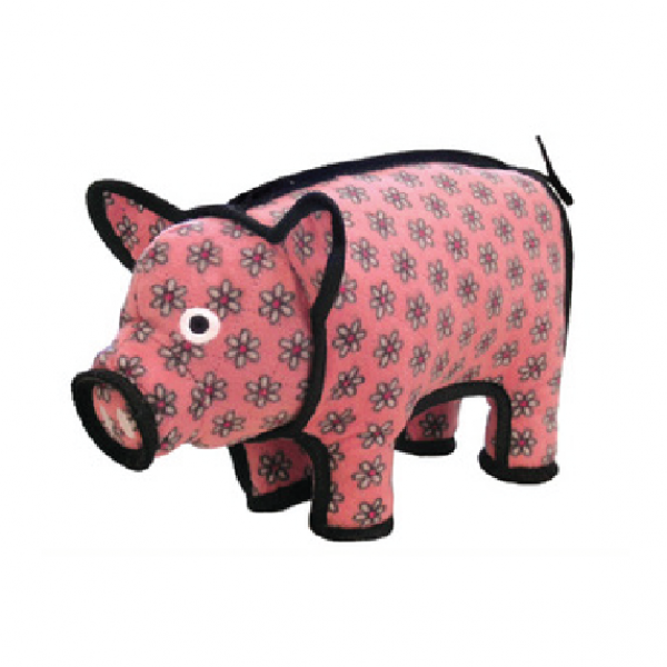 VIP Tuffy's Barnyard Series Polly Pig Dog Toy - Mutts & Co.