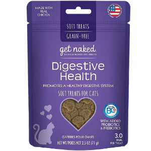 Get Naked Digestive Health Soft Treats for Cats 2.5oz - Mutts & Co.