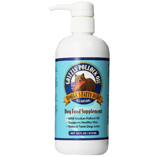 Grizzly pollock oil store supplement for dogs