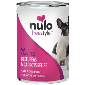 Nulo Freestyle Grain-Free Beef, Peas & Carrots Recipe Wet Dog Food, 13 oz - Mutts & Co.