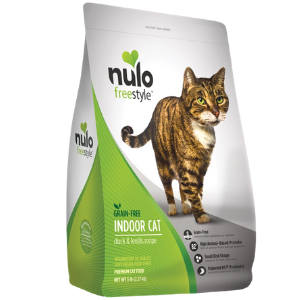 Nulo Freestyle Grain-Free Indoor Duck & Lentils Recipe Dry Cat Food - Mutts & Co.