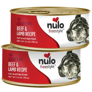 Nulo Freestyle Grain-Free Beef & Lamb Recipe Wet Cat Food, 5.5 oz - Mutts & Co.
