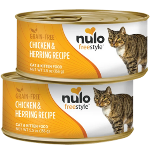 Nulo Freestyle Grain-Free Chicken & Herring Recipe Wet Cat Food, 5.5 oz - Mutts & Co.