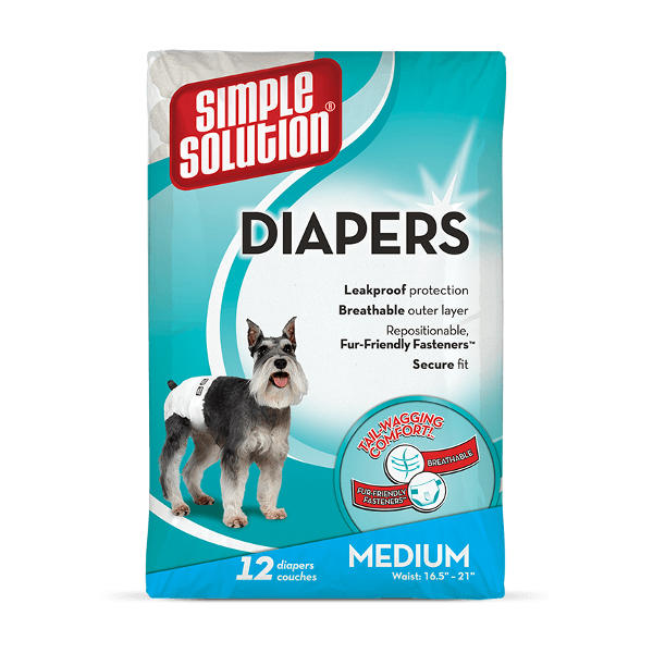 Simple Solution 12 Disposable Diapers - Mutts & Co.