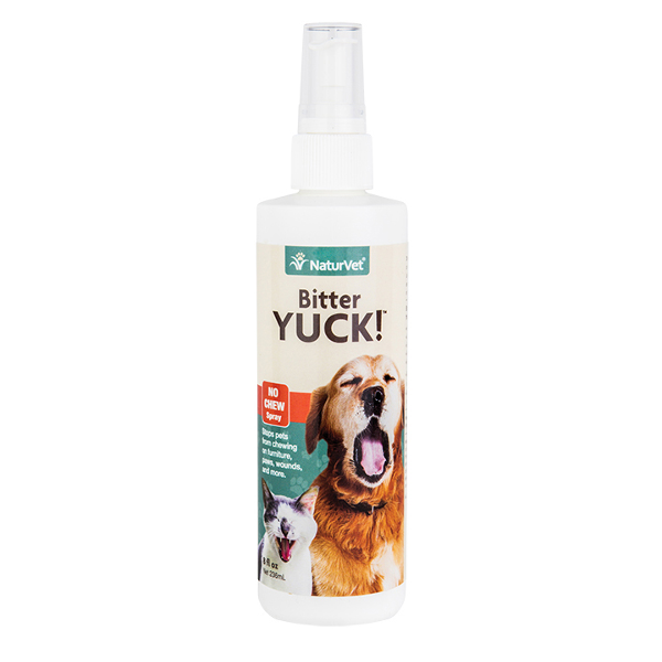NaturVet Bitter YUCK! No Chew Dog & Cat Spray - Mutts & Co.